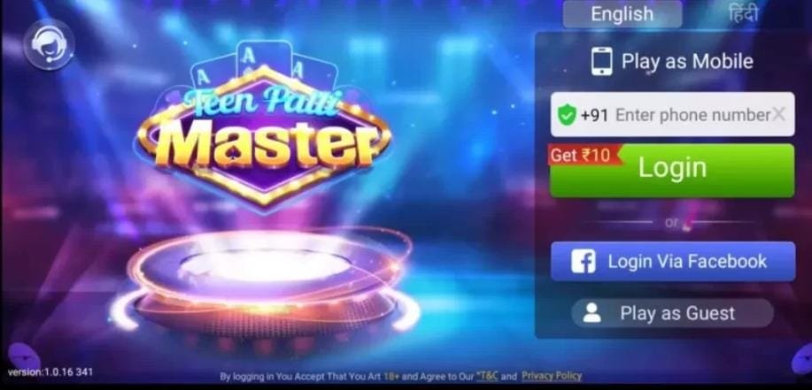 Teen Patti Gold online